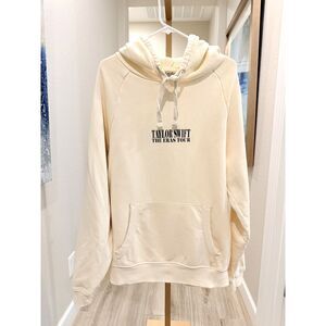 Taylor Swift The Eras Tour Cream Hoodie Size L